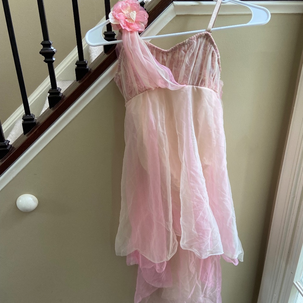 Large Child Pink Dance Costume